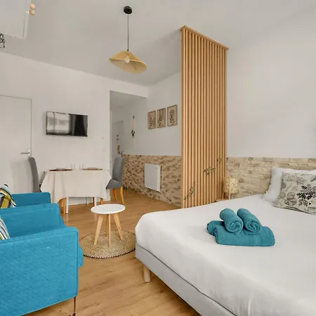 Appartement Le Bohème Chic - Cosy - Métro&gare *