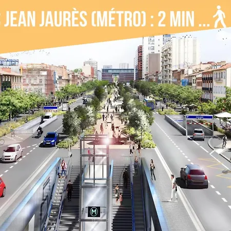 Le Boheme Chic - Cosy - Metro & Gare Toulouse