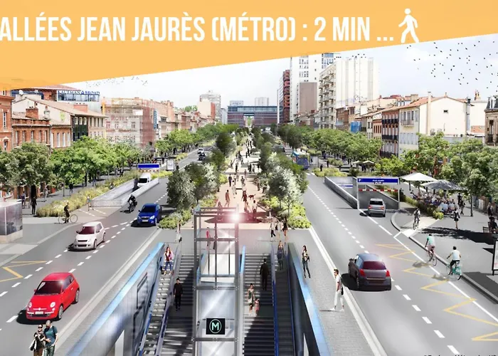 Le Boheme Chic - Cosy - Metro & Gare Τουλούζη