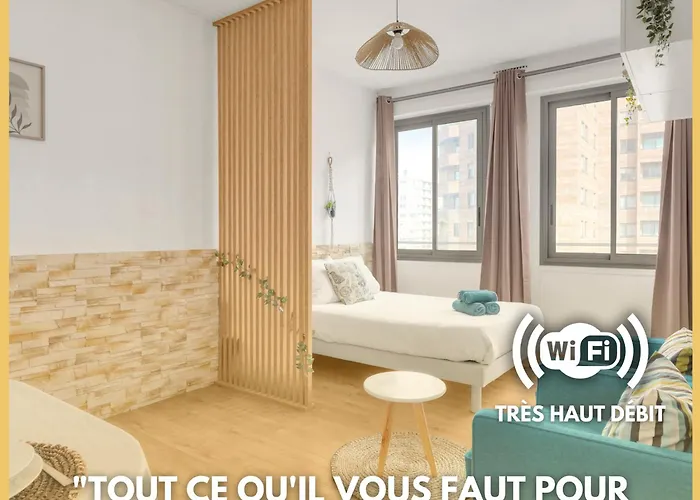 Appartement Le Boheme Chic - Cosy - Metro & Gare *